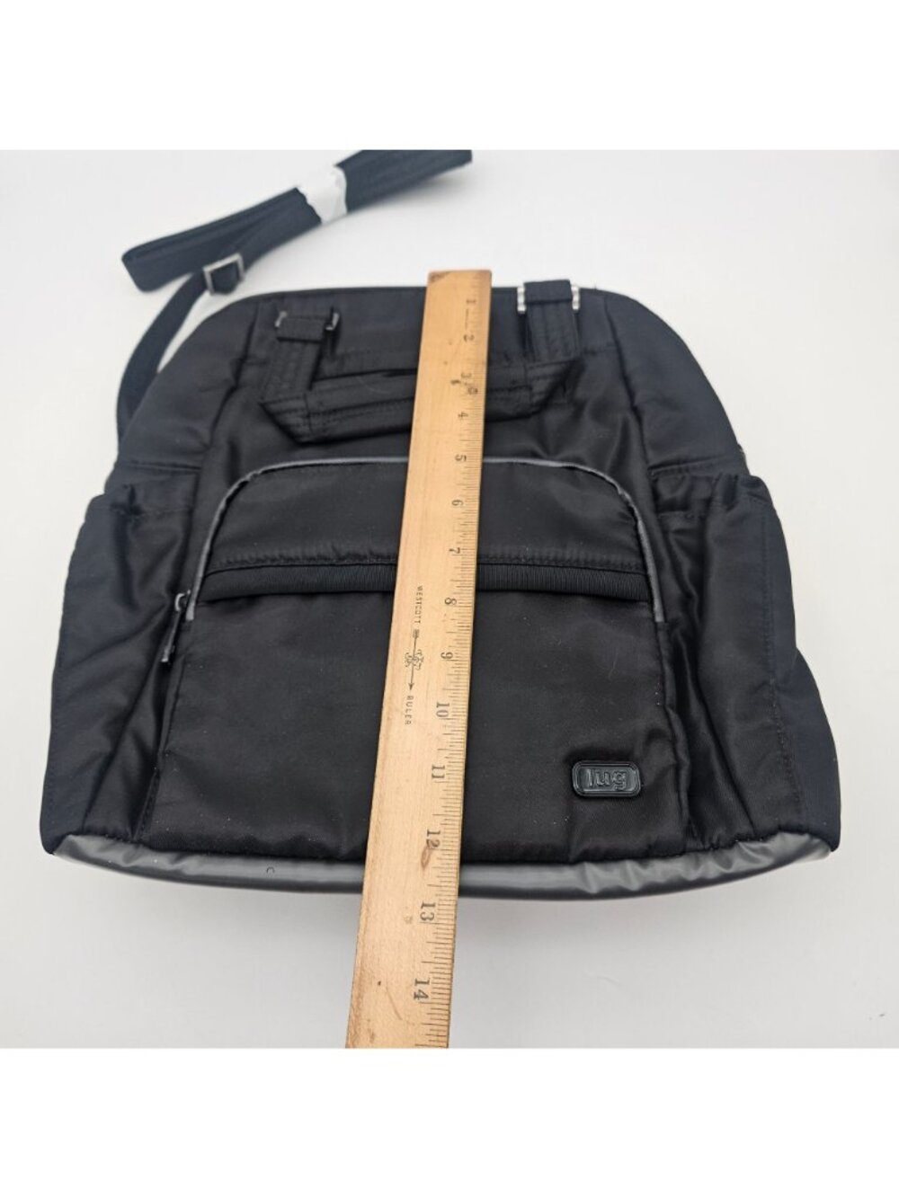 LUG Black Canter Convertible Backpack Tote Crossbody NWT - Picture 11 of 13